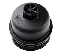 MKAREPART Car Engine Oil Filter Housing Cover Cap Compatible with Transit MK7, Mondeo MK4 Berlingo C2 C3 C4 C5 C8 1007 206 207 307 308 407 3M5Q6737AA 1103.L7 1303477