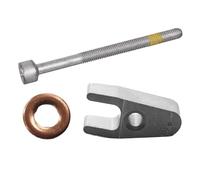 MKAREPART Diesel Engine Injector Kit Seal Bolt & Clamp Bracket Kit Compatible with Vito Sprinter A-Class Sprinter A C S Class Smart A0009902907 A6110170060 A6420160038 (Washer Bolt Bracket)