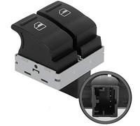 MKAREPART Double Window Control Switch Button 4 Pin Driver Side Compatible with Transporter T5, Transporter T6 7E0959855A (Driver Side)