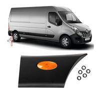 MKAREPART Side Door Trim Moulding Protective Strip Rear Panel Right Side with Position Lamp 768F30007R (Rear Right)