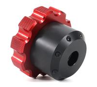 MKBHD Fit for H0nda CB300R CB125R CB400 CB500F CB650F CB1300 Motorcycle Throttle Lock Cruise Control Throttle Clamp Assist End Bar(Red CB500F Logo)