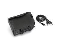 MKBHD Motorcycle Wireless Charging Phone Holder Navigation Bracket For B//M//W C400X C400GT C400 X C 400 GT 2025 R1300GS F900GS Adventure(Wireless- Black Line)