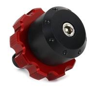 MKBHD Throttle Lock Cruise Control Fit for Ducati 899 959 1199 1299 Panigale Xdiavel S Streetfighter 848 S Throttle Clamp Assist End Bar(Red Panigale Logo)
