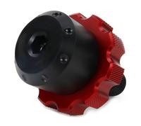 MKBHD Throttle Lock Cruise Control Fit for Yamaha FZR1000 FZR600 FZ6R FZ1 FZS1000 Fazer FZ6 Fazer Throttle Clamp Assist End Bar(Red FZ6 Logo)