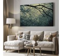 MKBKLI large wall art Forest dead branch Modern Wall Painting for Living Room Bedroom Office Kitchen, Contemporary Home Decor Picture for Teens Girls Women 50x100cm