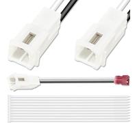 MKBKLLJY 3PCS Front Dash Tweeters Speaker Wiring Harness Adapter Connector Plug Replacement for Grand Caravan/RAM 1500-5500 / Challenger/Journey/Gladiator/Renegade/Compass