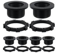 MKBKLLJY 6Pcs 20mm/0.8inch Black Round Rocker Switch Shell Mounting Panel Waterproof Dustproof Plastic Cap for Rocker Toggle Switch Marine Automotive RV Car Truck