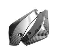 Mkcavne 2 x Car Carbon Fiber Rear Bumper Lip Diffuser Splitter Protector