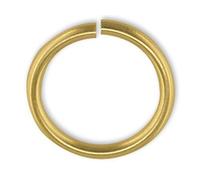 MKCLOCKS 5mm Heavyweight 9ct Yellow Gold Open Jump Ring Pkt 1