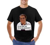 MKCSHCBV Dr Now Willow DaysDr NowDoctor Nowdo You Look Like malnourished T-Shirt Customized t Shirts T-Shirt Men Black XL