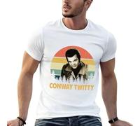 MKCSHCBV Vintage Conway Twitty T-Shirt White M