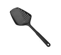 MKEMQXBEP 2PC Large Cat Litter Scoop Plastic Kitty Litter Tray Scoops Sifter Pet Cleaning Tool Cat Supplies(Black 2pc)