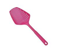 MKEMQXBEP 2PC Large Cat Litter Scoop Plastic Kitty Litter Tray Scoops Sifter Pet Cleaning Tool Cat Supplies(Rose red 2pc)