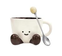 MKEMQXBEP Jelly Cat Creative Ceramic Cup Mug Coffee Cup (SET 2 1PC)