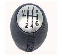 MKGKACVCPT 1PC/2PCS Shift Lever Knob Manual for Laguna II 2001-2006 2007 2008 Leather 6-Speed Performance Stylish Gear Shifter Knob(2pcs Inner Sleeve)
