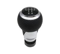 MKGKACVCPT Knob Only Gear Knob Manual 5-Speed / 6-Speed for A3 S3 8P 2003-2013 for A4 S4 for Q5 S-Line 2007-2015 Red/Silver Stylish Shift Lever 1 Gear Stick Shift(Sliver 5 Speed)