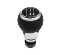 MKGKACVCPT Knob Only Gear Knob Manual 5-Speed / 6-Speed for A3 S3 8P 2003-2013 for A4 S4 for Q5 S-Line 2007-2015 Red/Silver Stylish Shift Lever 1 Gear Stick Shift(Sliver 12345R)