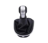 MKGKACVCPT Knob with Boot Gear Stick Knob Manual PU Leather for Seat Leon MK2 1P (2005-2012) Altea XL (2004-2012) Toledo MK3 (2004-2009) 5-Speed / 6-Speed Black Stylish Gear Shift 1PC(5 Speed)