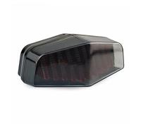 MKGKACVCPT Motorcycle Tail Light For Cafe Race Lucas LEDStyle Classic Vintage Tail Light Brake LED Lamp Rear Stop License Plate Indicator(1 Tail Light)