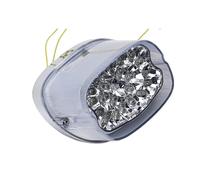 MKGKACVCPT Motorcycle Tail Light For Dyna For Ultra Classic Electra Glide 2008-2013 LED Brake Tail Light Turn Signal(Clear)