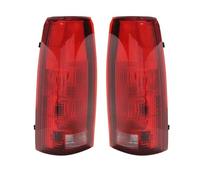 MKGKACVCPT Red LED Rear Brake Stop Lights For Chevrolet For GMC K1500 C1500 88-98 Without Bulb 2Pc Tail Light With Circuit Board