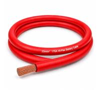 MKGT 170A Hi-Flex Battery Cable - 25mm2 3 Gauge Pure Copper Single Core PVC Welding Wire for 12V & 24V Automotive, Campervan, Solar, Inverter & Leisure Battery Systems (Red, 8 Meters)