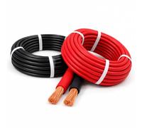 MKGT Hi-Flex 16mm2 110 Amp Automotive Starter/Inverter/Welding/Battery PVC Cable Wire (Black, 2 Metres)