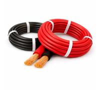 MKGT Hi-Flex 25mm² 170 Amp Automotive Starter/Inverter/Welding/Battery PVC Cable Wire - High Current Multi-Strand Copper Power Cable for Car, Van, Marine & Off-Grid Use (Black, 20 Metres)