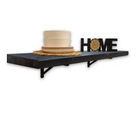 MKGT Rustic Folding Breakfast Bar Table Wall Mounted Bt03 (Black, 110Cm)