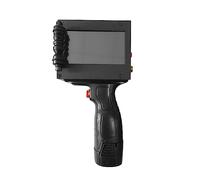 MKHFP Portable Inkjet Coder, 50.8mm Handheld Inkjet Printer Multilingual Inkjet Printer Assembly Line Printing Two-date Qr Code Food Packaging Logo Printer(50.8mm)