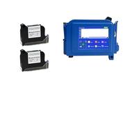 MKHFP Portable Inkjet Coder, PC11Plus 12.7/25.4mm Mini Portable Printer, 2D Strip Lot Logo Expiration Date, Handheld Inkjet Printer Labels(With 2 inks-12.7mm)