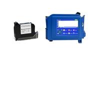 MKHFP Portable Inkjet Coder, PC11Plus 12.7/25.4mm Mini Portable Printer, 2D Strip Lot Logo Expiration Date, Handheld Inkjet Printer Labels(With 1 ink-12.7mm)