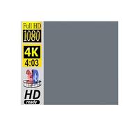 MKHFP Projector 4:3 Scale 60 72 84 92 100 110 Inch 1080P HD Foldable Portable Projection Screen For Home Cinema Indoor School Home Theatre(92 inch)