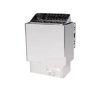 Sauna Steam Generator Stainless Steel Sauna Heater, Electric Sauna Stove 4.5KW/6KW/8KW/9KW Household Commercial Sauna Room Equipment for Shower in Home(6KW)