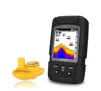 MKHFP Underwater Fishing Camera Portable Wireless Fishfinder 45m/147Feet Sonar Depth Fishfinder Fishfinder Ocean River Lake for Lake, Boat, Ice Fishing