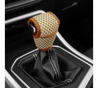 MKHIXTSL Car Shift Knob Cover for Citroen C1 C2 C4 C5 C6 C5X 2003-2025, Universal Automatic Gear Stick Handle Protector Decorative, Soft Head Cap Anti-Slip Lever Boots Accessories