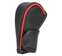 MKHIXTSL Car Shift Knob Cover for Ford Puma 2019-2024, Leather Automatic Gear Stick Handle Protector Decorative, Soft Head Cap Anti-Slip Lever Boots Accessories,A