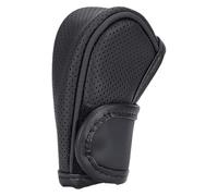 MKHIXTSL Car Shift Knob Cover for Toyota Hilux 2015-2023, Leather Automatic Gear Stick Handle Protector Decorative, Soft Head Cap Anti-Slip Lever Boots Accessories,B