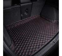 MKHIXTSL For Volvo XC-40 2020-2024 Auto Cargo Liners Leather Trunk Mats with Raised Edges, Car Rear Boot Waterproof Storage Carpets Luggage Protector Pad Floor Cover Tray, D/Black Red