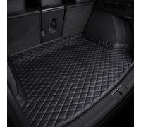 MKHIXTSL For Volvo XC-40 2020-2024 Auto Cargo Liners Leather Trunk Mats with Raised Edges, Car Rear Boot Waterproof Storage Carpets Luggage Protector Pad Floor Cover Tray,A/Black