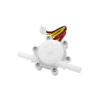 MKHQST Flowmeter 2pcs Miniature Hall-Effect Water Flow Sensor 7mm For Coffee Machines Dispensers And Purifiers Model 2103(180°,Inner diameter 1.2mm)