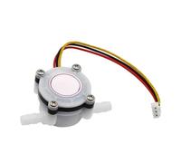 MKHQST Flowmeter 2pcs Miniature Hall-effect Water Flow Sensor S401 7mm Quick-Connect Suitable For Dispensers And Coffee Machines(Inner diameter 2 mm)