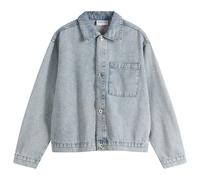 MKI Men's Twisted Weave Trucker Jacket Bleach Wash Medium