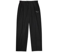 Mki Miyuki Zoku Logo Embroidered Straight-leg Woven Trousers - Black - M