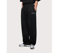 MKI MIYUKI ZOKU Mens Open Hem Uniform Wide Leg Joggers - Colour: Black - Size: Medium