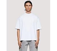 MKI MIYUKI ZOKU Mens Relaxed Box Fit 220 GSM Slub T-Shirt - Colour: White - Size: XL