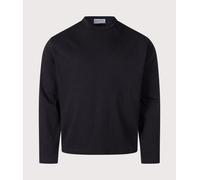 MKI MIYUKI ZOKU Mens Relaxed Fit 220 GSM Slub Long Sleeve T-Shirt - Colour: White - Size: Medium