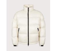 MKI MIYUKI ZOKU Mens Translucent Funnel Neck Bubble Jacket - Colour: Off White - Size: Large