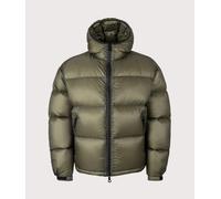 MKI MIYUKI ZOKU Mens Translucent Hooded Bubble Jacket - Colour: Olive - Size: XL
