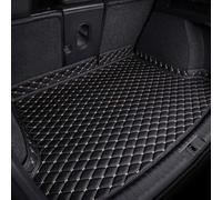 MKIBNYXP Car Boot Liners Mats for VW ID.4 X 2021-2024,Boot Protector Trunk Mat Waterproof Antislip Custom Carpets InteriorAccessories,Black+White